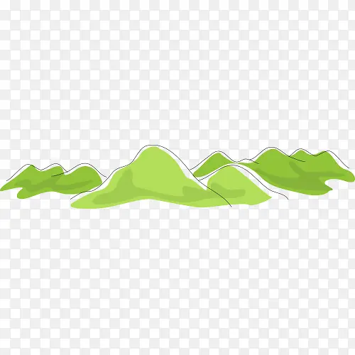 绿茵小山模型