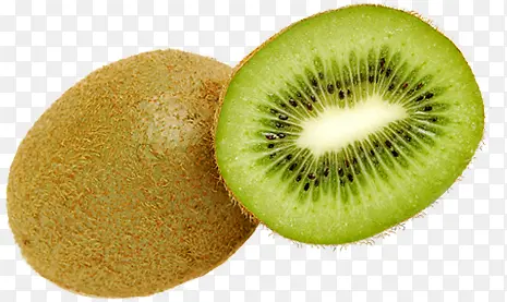 绿色新鲜猕猴桃水果