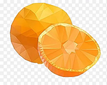 创意立体橘子