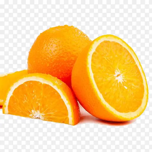 新鲜甜橙