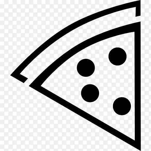 比萨三角片图标