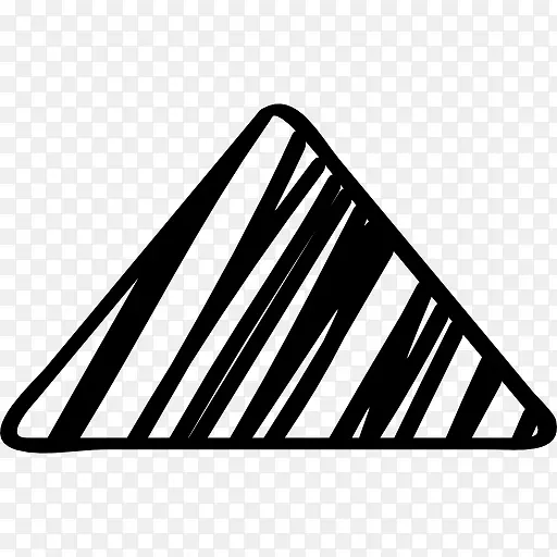 描绘了三角形箭头图标