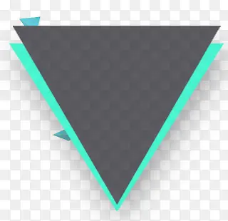扁平风格合成三角形形状