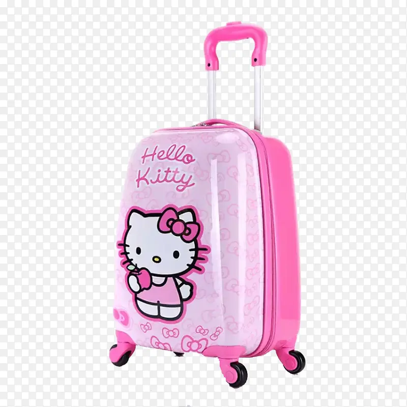 凯蒂猫行李箱粉色