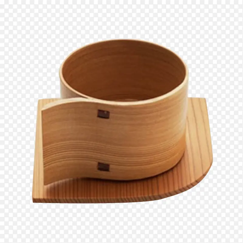 创意木质特色茶杯