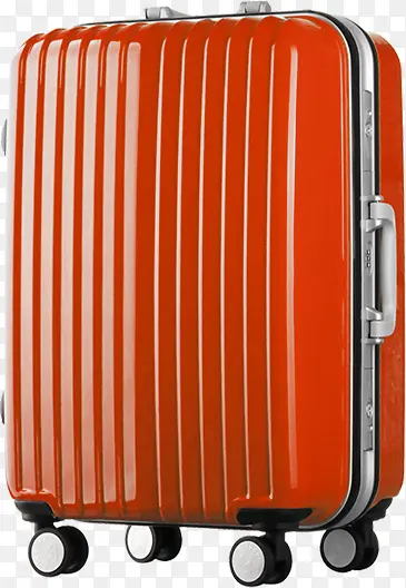 高清活动红色行李箱