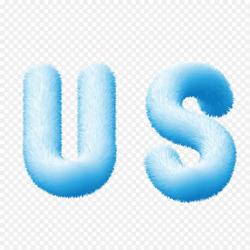 毛绒绒英文字体