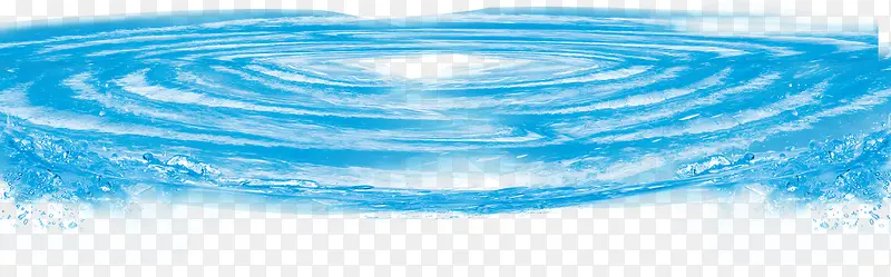 夏日摄影海报圆形波纹水