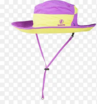 夏季凉帽旅行度假紫色