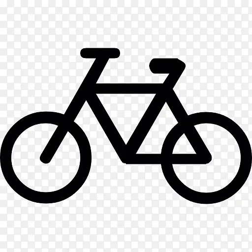 自行车道路图标