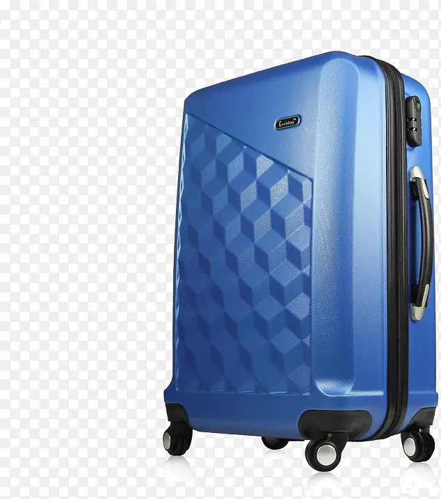 蓝色旅行箱