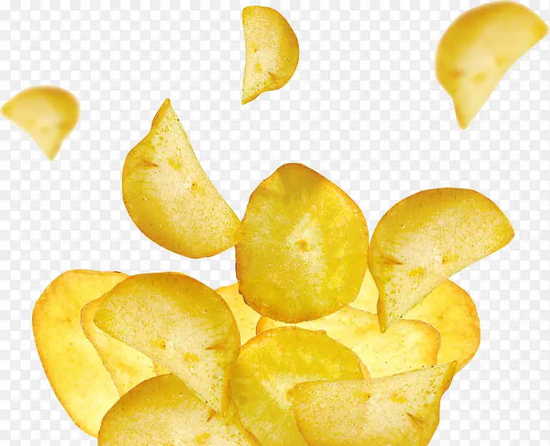 零食木薯片 PNG元素