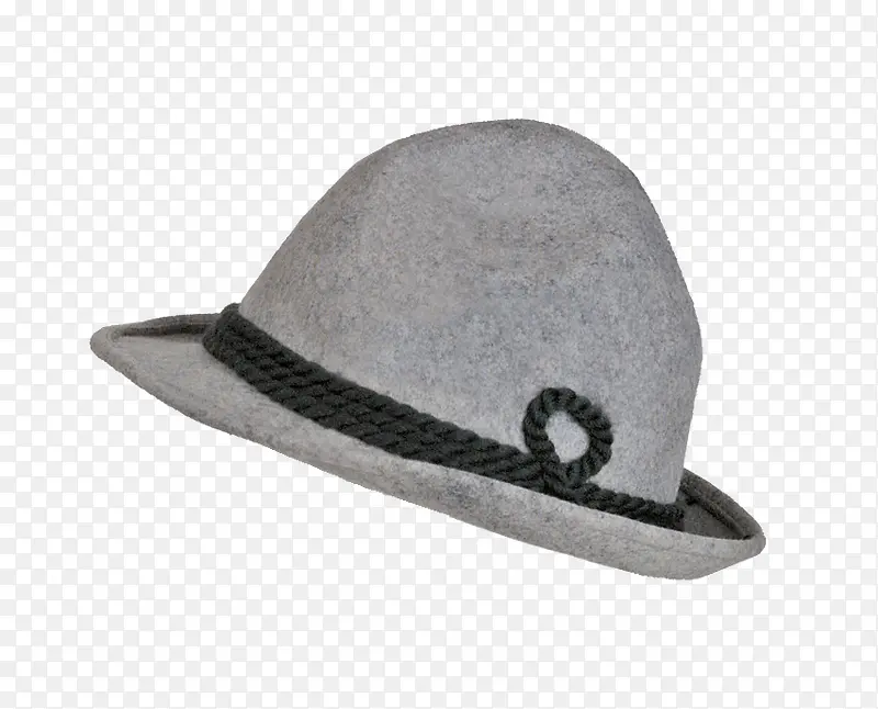 灰色帽子 装饰  服饰