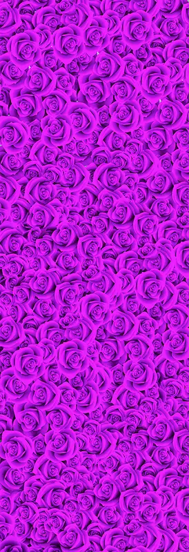 紫色玫瑰海报背景七夕