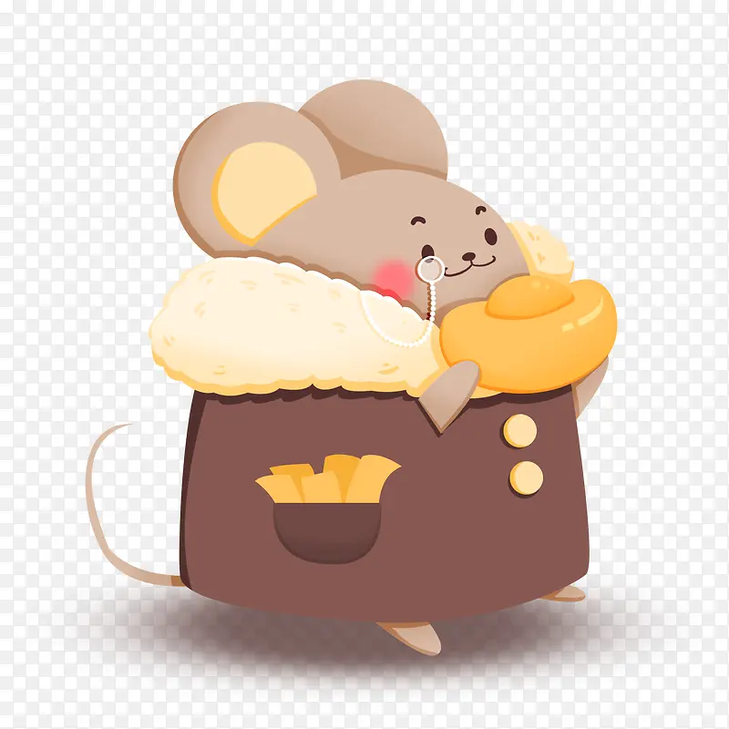 小老鼠卡通PNG素材