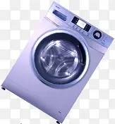 紫色洗衣机素材