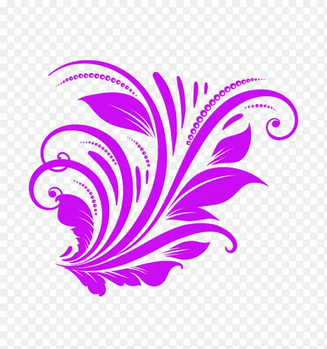 紫色藤曼