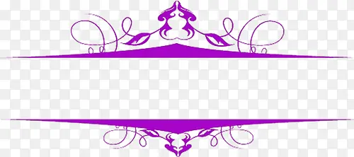 紫色中国风装饰素材