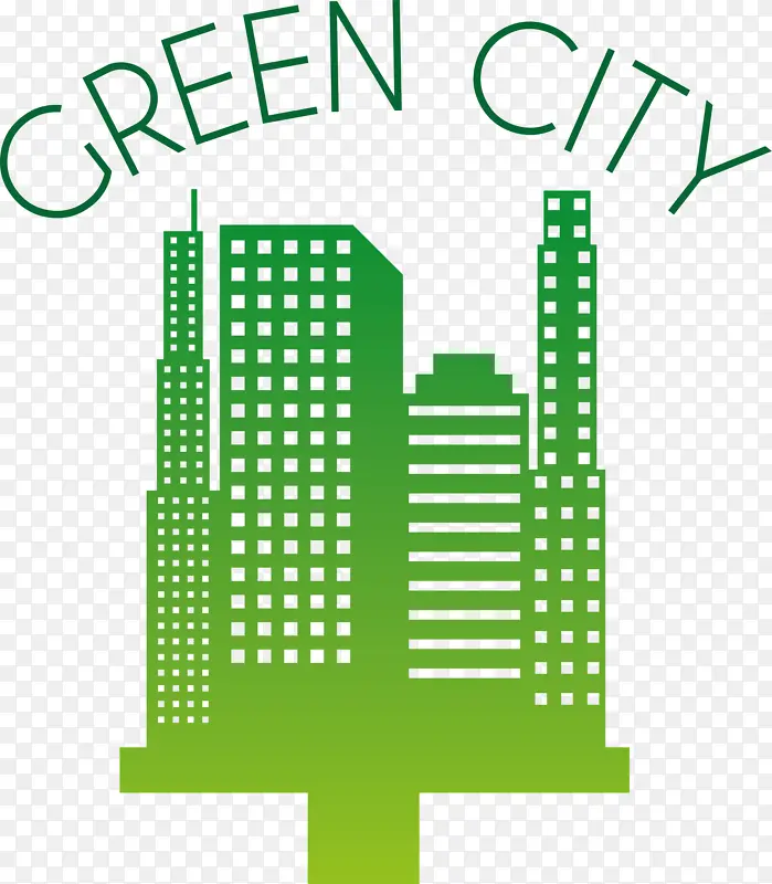 绿色的城市