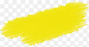 黄色水墨电商标签