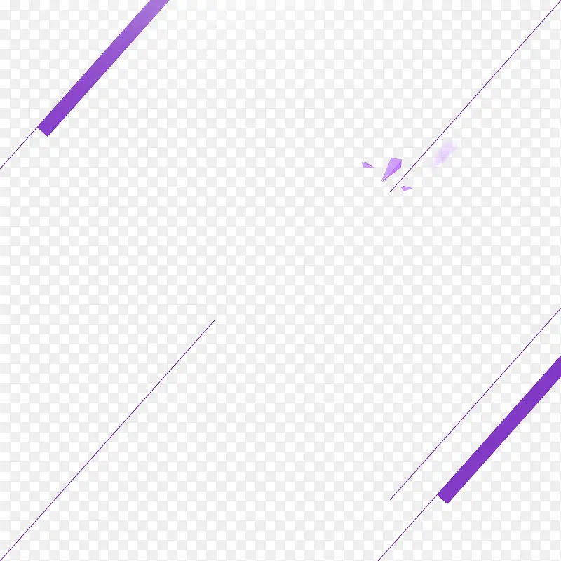 紫色线条运动