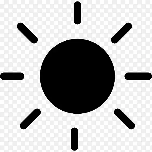太阳的形状图标