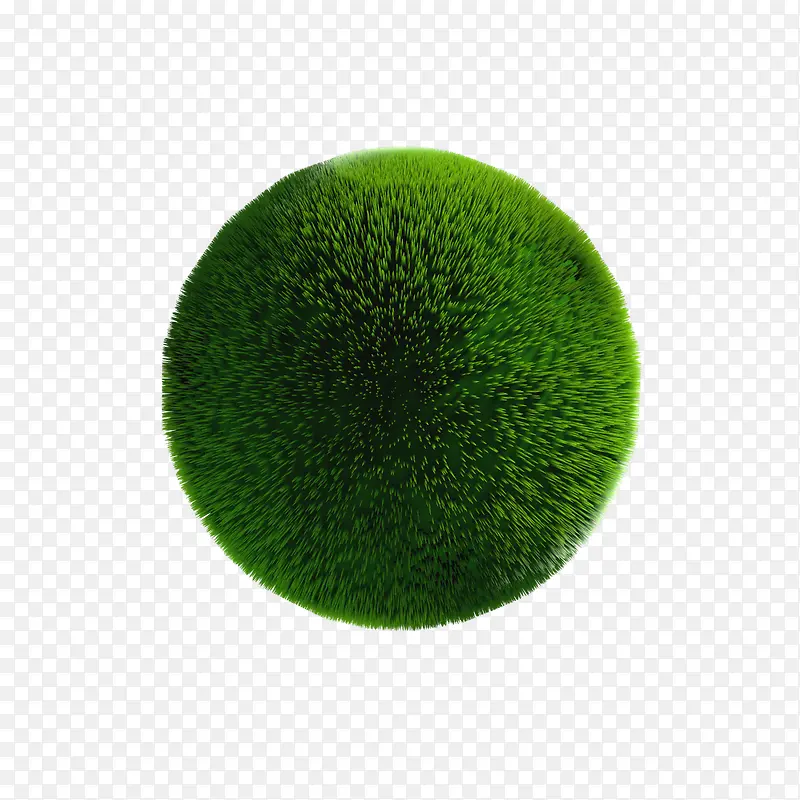 绿草圆球图片