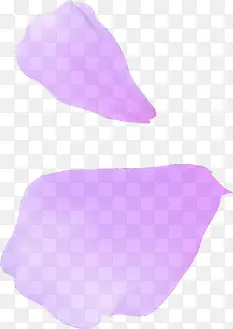 紫色梦幻滑板装饰