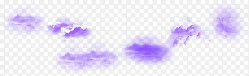 紫色云朵装饰背景