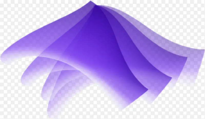 紫色梦幻光效装饰