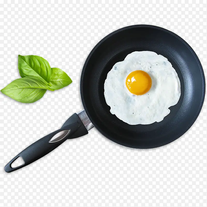 煎蛋和煎锅