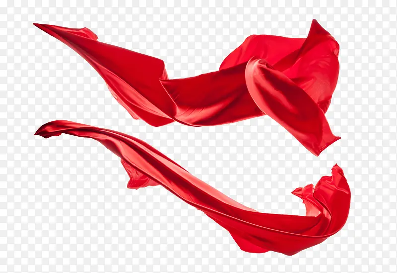 红色绸缎带子丝带