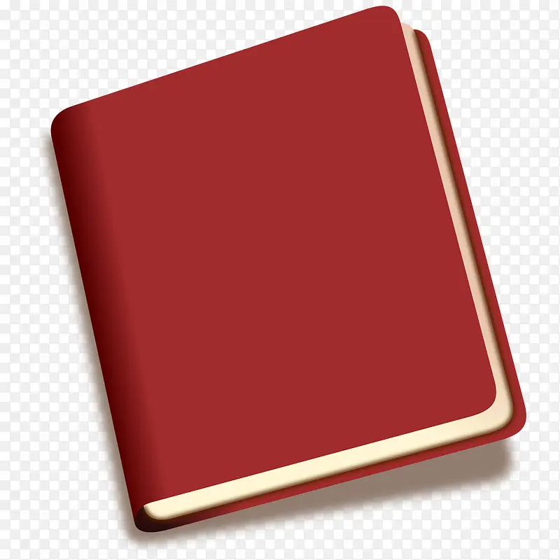 红色笔记本素材