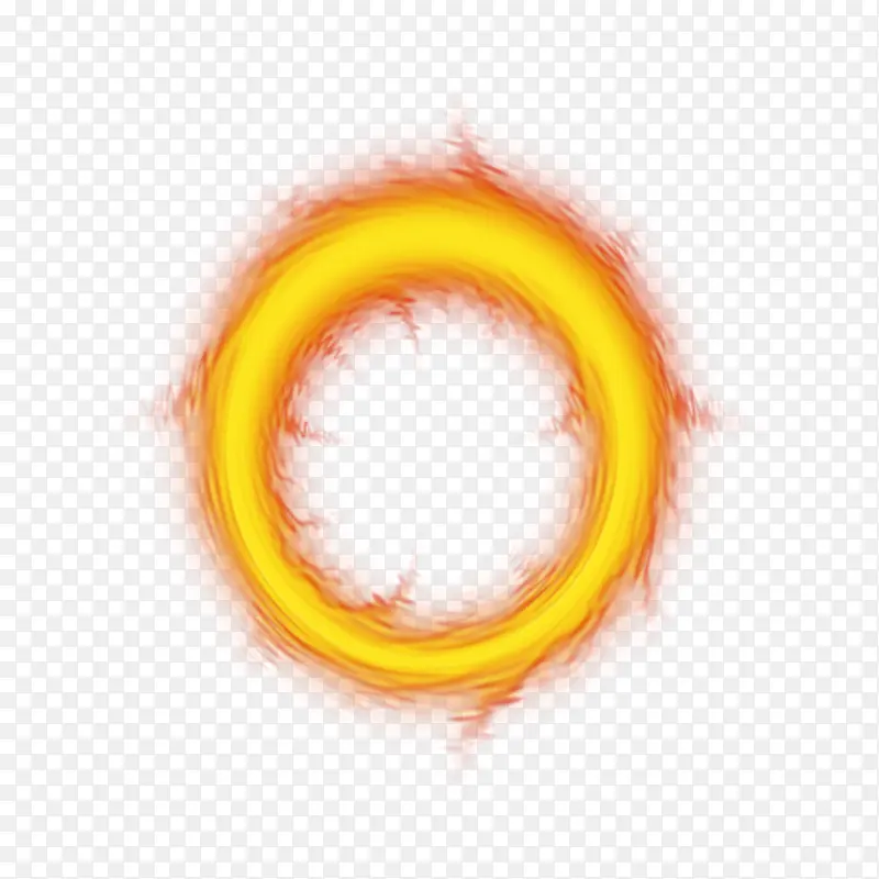 火圈圆环元素