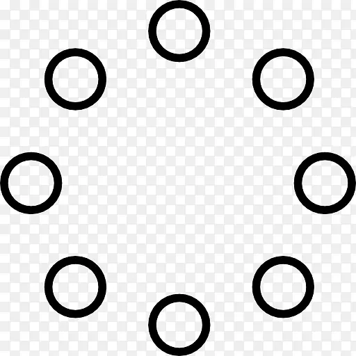 小圈子里形成一个圈图标