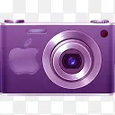 紫色数码相机图标