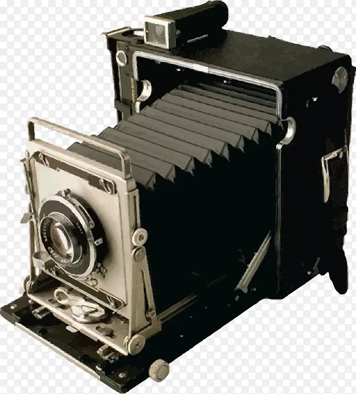 矢量复古相机