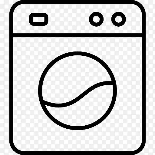 洗衣机洗衣图标