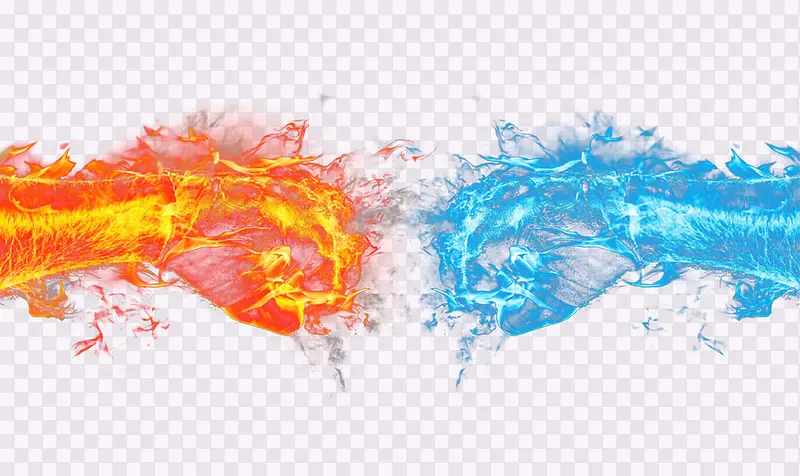 冰与火的拳头PNG图片素材下载_图片编号ymjdexzd-免抠素材网