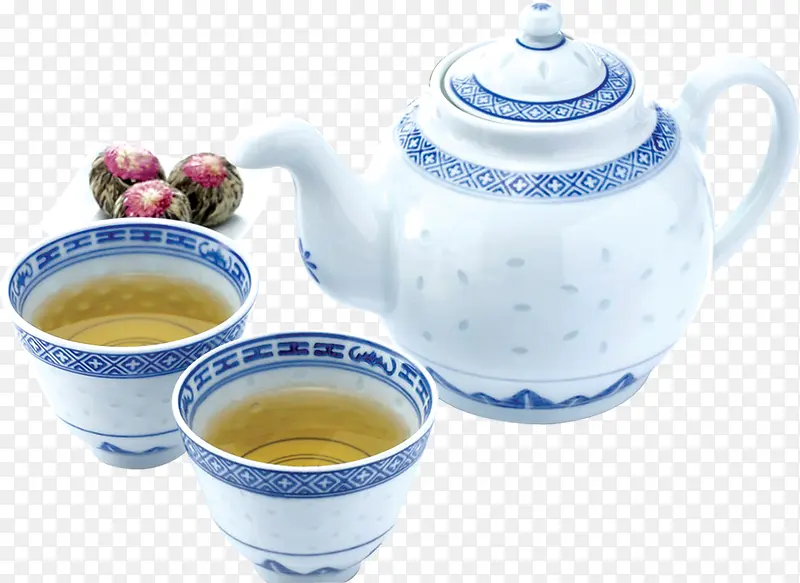 中国风茶壶喝茶茶杯