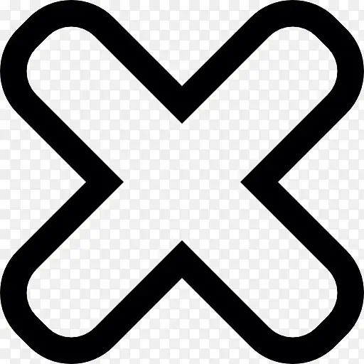 X的信图标