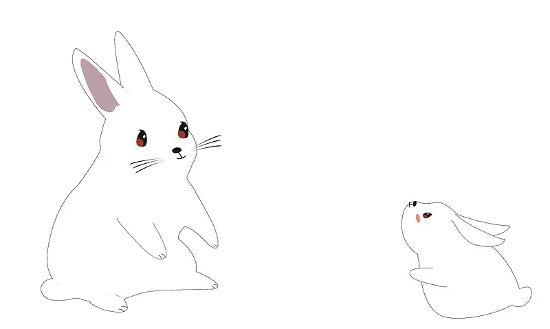 大白兔小白兔
