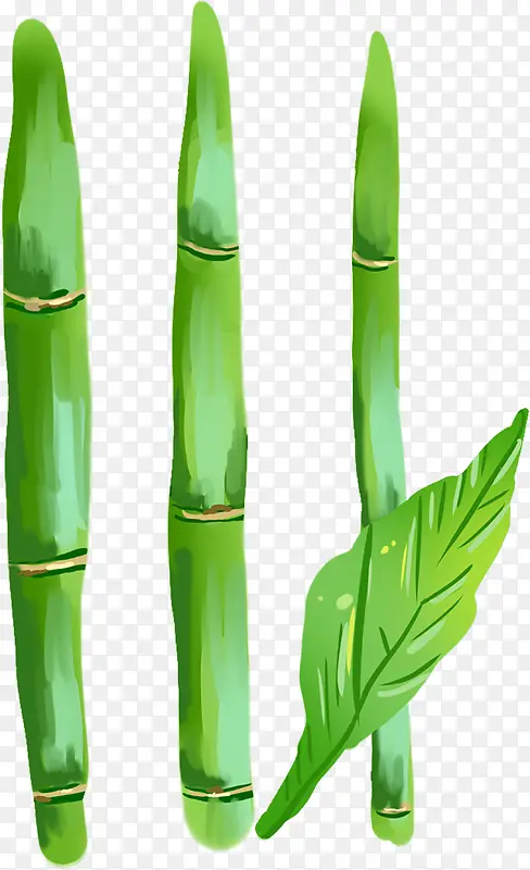 唯美的竹子元素