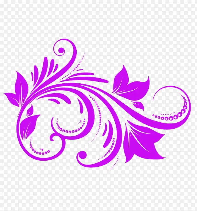 古风紫色装饰背景