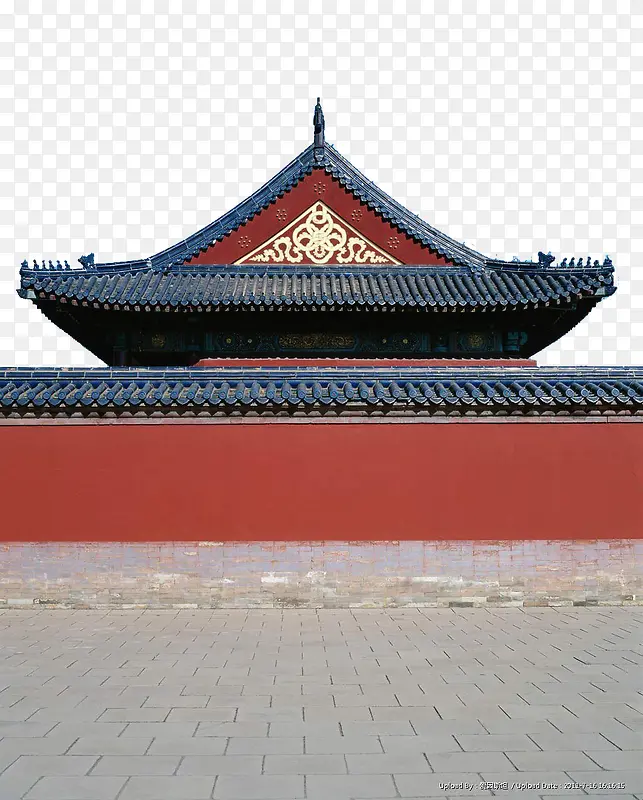 中式屋檐建筑
