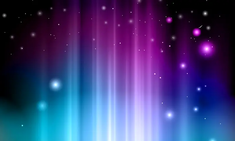蓝紫色梦幻炫彩光效