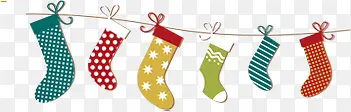 圣诞袜子海报设计