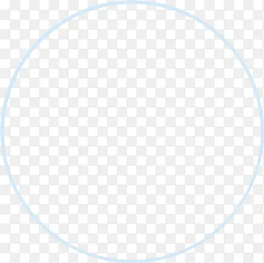 蓝色线条圆环装饰