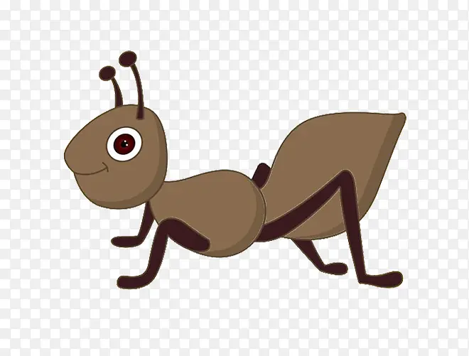 可爱卡通小蚂蚁
