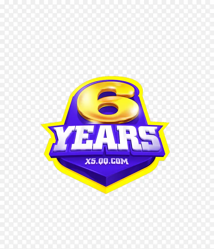 6周年图标